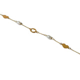 Yellow Gold Hearts Bracelet