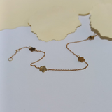 Yellow Gold Baby Butterfly Bracelet
