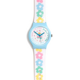 Reloj Agatha Ruiz de la Prada Flores Azul Verde Amarillo Rosa