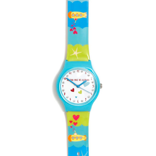 Agatha Ruiz de la Prada Rainbow Fuchsia Watch