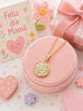 Colgante Mamá Oro Amarillo