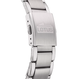 Reloj Hombre Acero  Negro Azul 18690/6