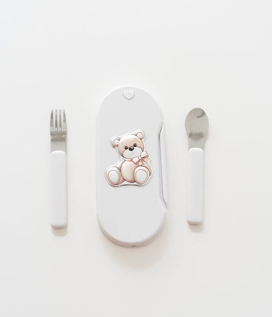 Bear Bow Cutlery Case