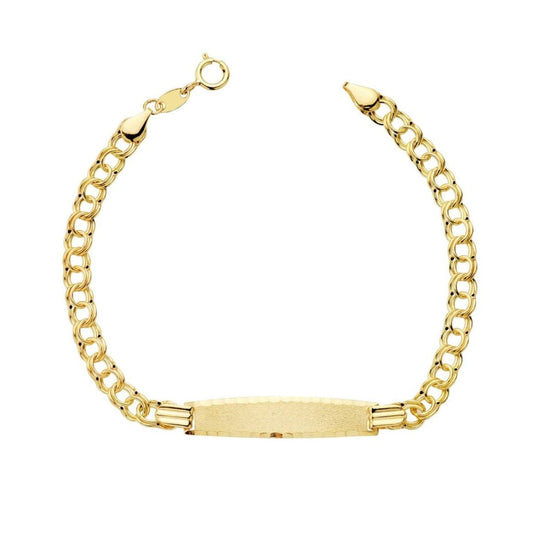 Pulsera Oro Amarillo Esclava Bebé