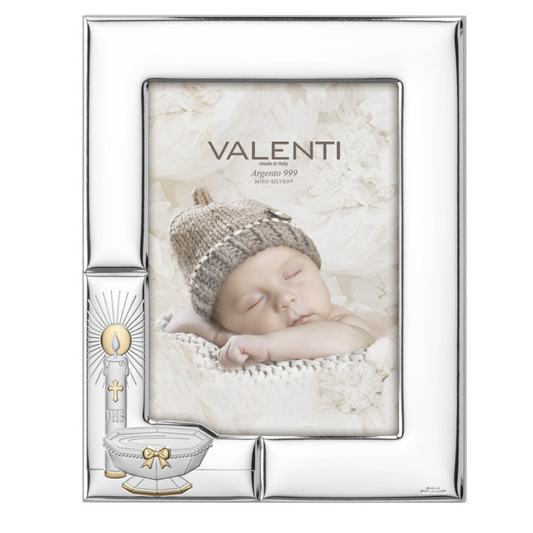 Christening Candle Photo Frame