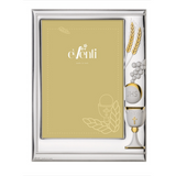 Communion Photo Frame with Wheat Ears and Chalice