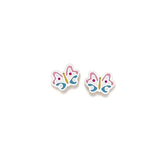 Fancy butterfly thread earrings 228_029ROS