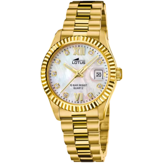 Reloj Lotus mujer Freedom Chapado en Oro