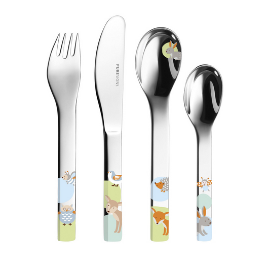 Set of 4 woody cutlery 219_LU6079