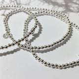 Pulsera Plata Bolas