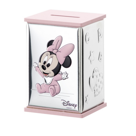 Baby Minnie Piggy Bank 8x8x11.5