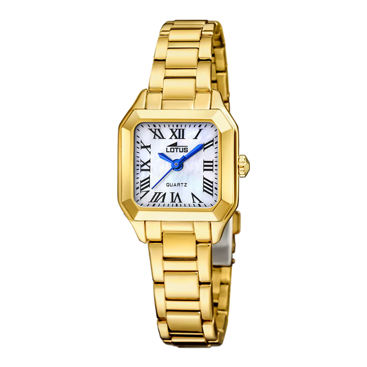 Reloj Lotus Mujer Old Money Chapado