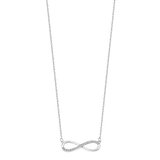 Collar Plata Infinito Circonitas Lotus Silver