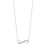 Collar Plata Infinito Multicolor Lotus Silver