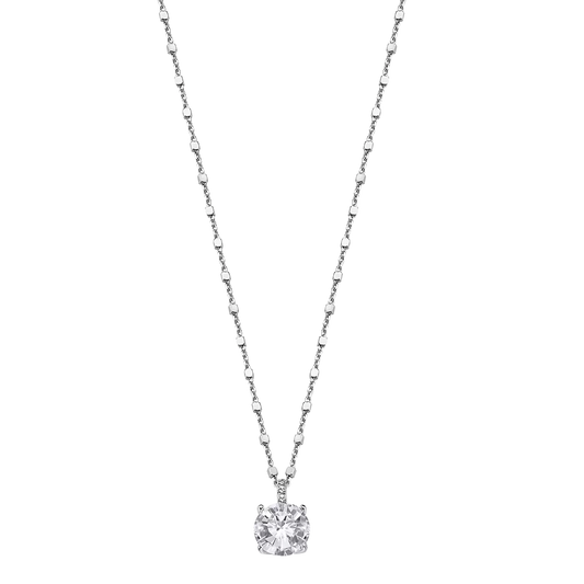 Collar Plata Chatón Lotus Silver Charming Lady