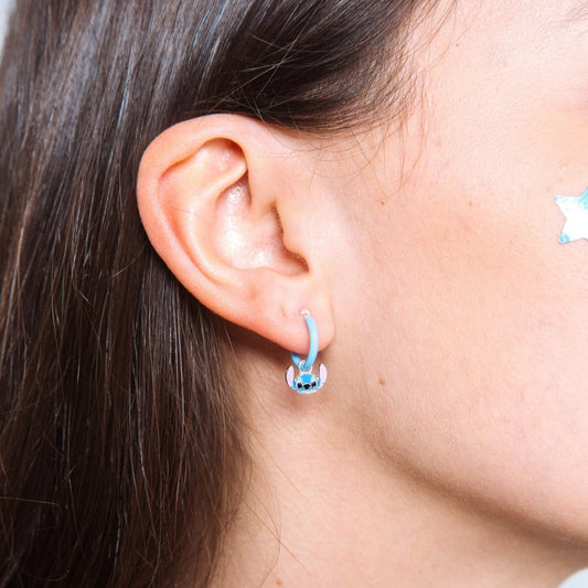 Pendientes Plata Disney Stitch Aros