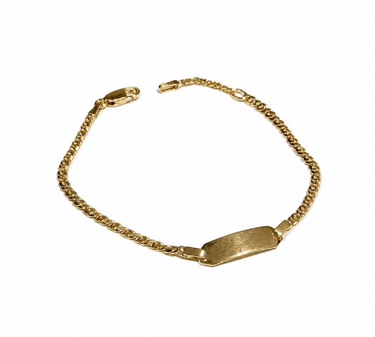 Pulsera Oro Amarillo Esclava