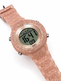 Reloj Watx Purpurina Cobre