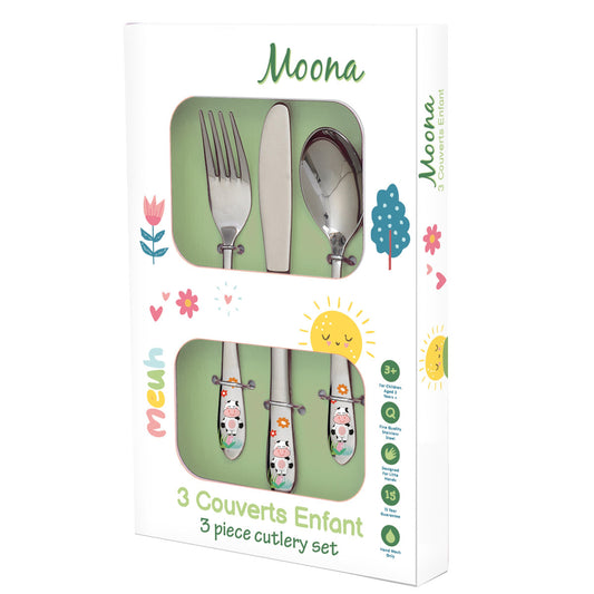 Set Cubiertos Vaquita Moona